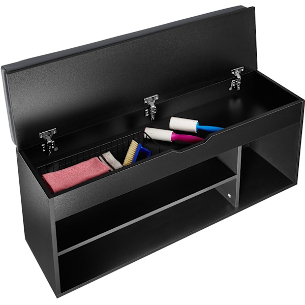 tectake Skoreol Natalya 104x30x49cm -  sort Black