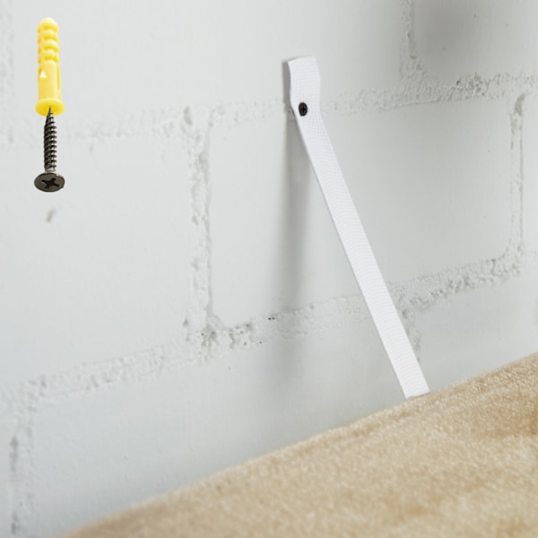 tectake Kradsetræ Hansi -  beige/hvid White