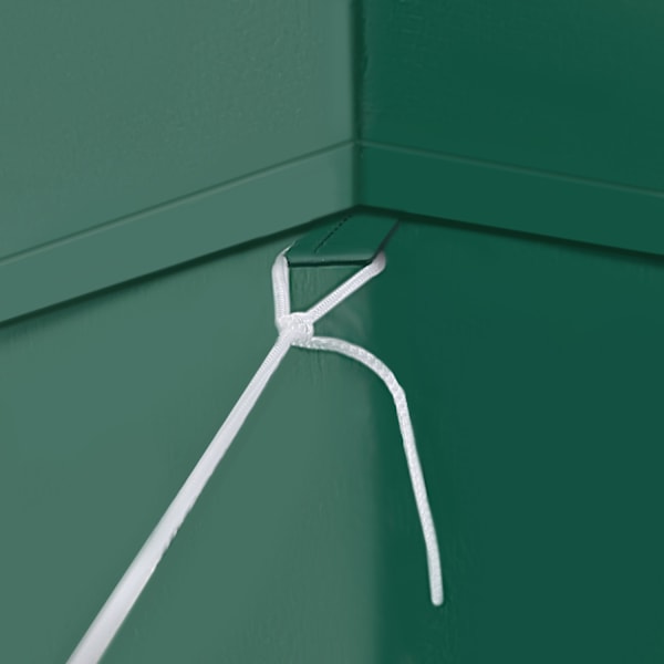 tectake Havepavillon Kara 3x3 m -  grøn Green