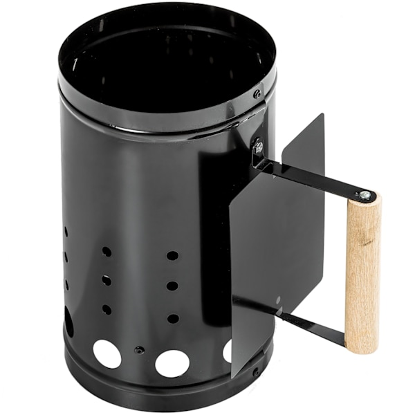 tectake Grillstarter med varmeskjold -  sort Black