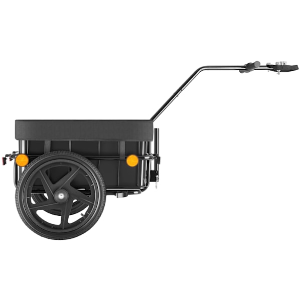 tectake Cykeltrailer CargoXpress, multifunktionel, op til 50kg Black
