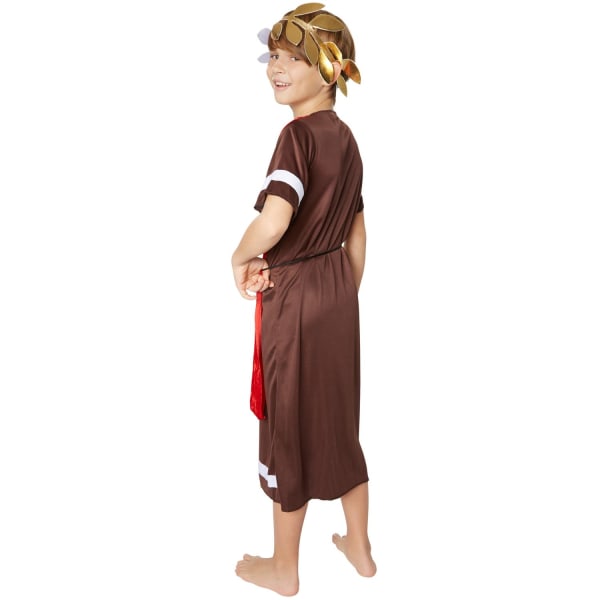 tectake Romersk kejser Maximus kostume Brown 128 (8-10y)