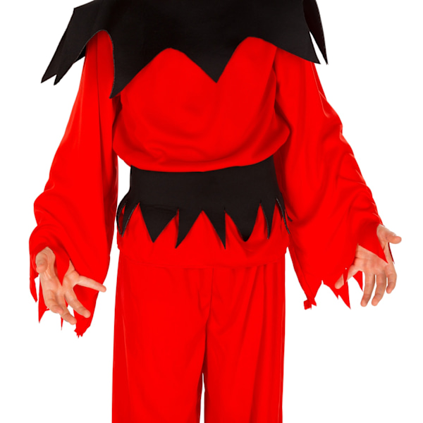 tectake Lille djævel børnekostume Halloween Red 128 (8-10y)