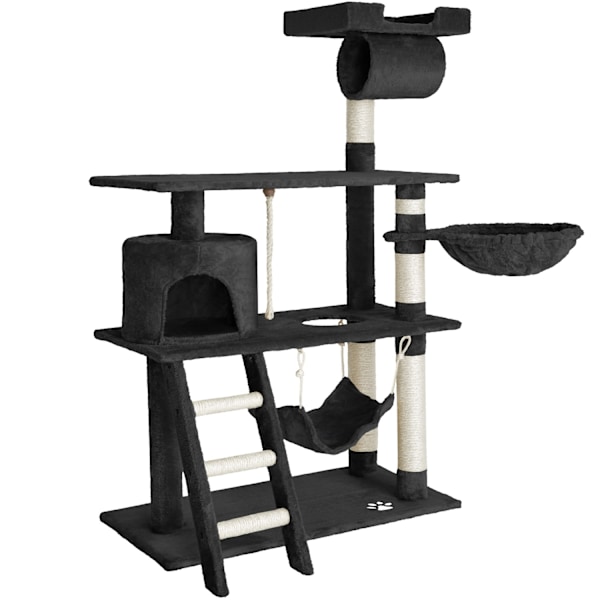 tectake Kradsetræ Mike -  sort Black