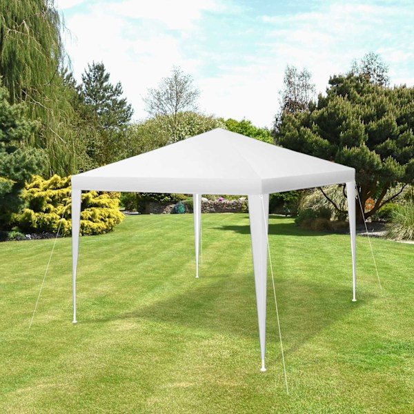 tectake Havepavillon Kara 3x3 m -  hvid White