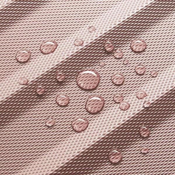 tectake Kuffertsæt Pucci 4 dele -  rødguld RoseGold
