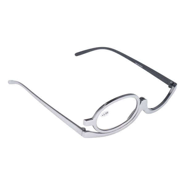 Foldbare forstørrelsesglas til kvinder læsning makeup bedstemor +3.00