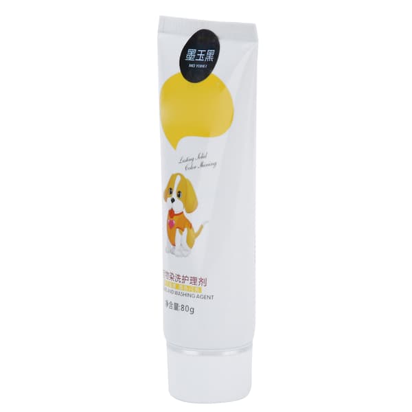 Midlertidig Pelsfarve Gel til Kæledyr Sort 80ml