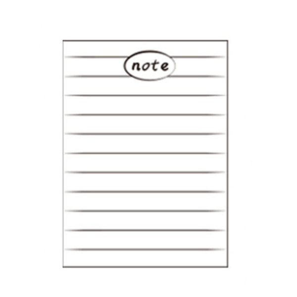 Anteckningsblock, meddelandematerial, denna serie, icke-klibbigt memopapper (anteckningar*2st),