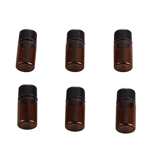 100-pack 3 ml mini dropperflaskor vattentäta hållbara luktfria läckagesäkra klara 3 ml dropperflaskor
