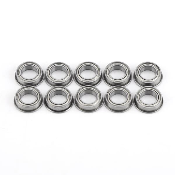 Rostfria flänskullager 10st 6x10x3mm
