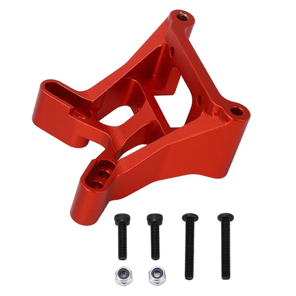 1 10 Skala RC Front Aluminiumlegering Støddæmperplade til Losi Baja Rey Rød