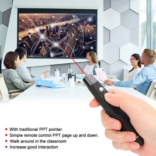 Flip Pen Laser Presenter Pekpen Fjärrkontroll för Windows98 / 200 / ME / XP / Linux / OS