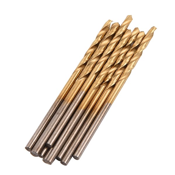 10 st Micro HSS Borr Set 2mm Skaft Elektrisk Borrverktyg