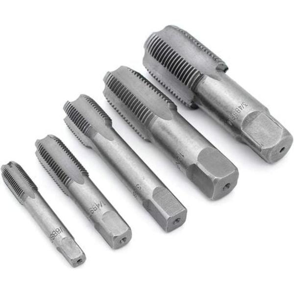 5 stk BSP rørgevind 55 graders tap G1/8 G1/4 G3/8 G1/2 G3/4