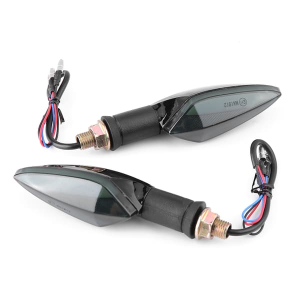 Universal Motorcykel LED Blinklys Indikator Lys Par