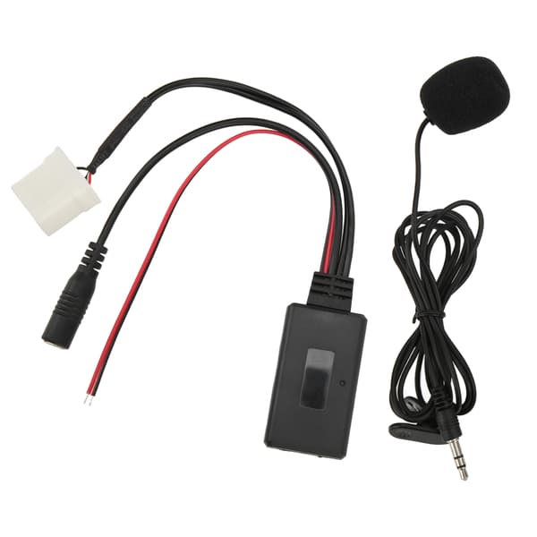 Bluetooth 5.0 AUX-adapter med håndfri mikrofon for Mazda MX5 2006 og nyere