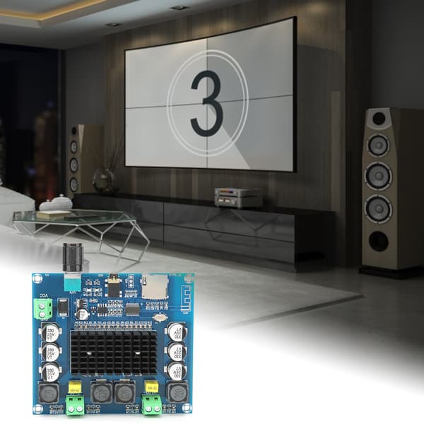 A105 TDA7498 100Wx2 Digital Bluetooth Justerbar Lydstyrke Audio Effektforstærker Board