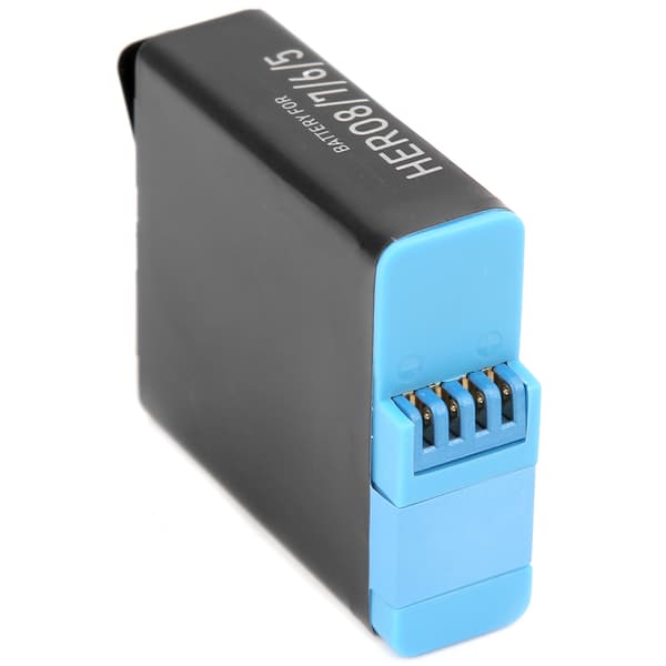 TELESIN Action Camera Halv Dekoding Batteri 1220mAh Høy Kapasitet for Gopro Hero8/7/6/5[ht]