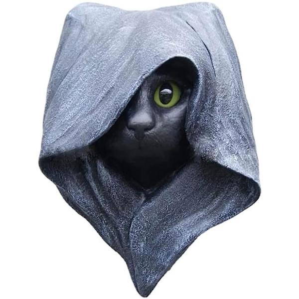 Mystisk Cat Sculpture Resin Craft Pendant (rød),