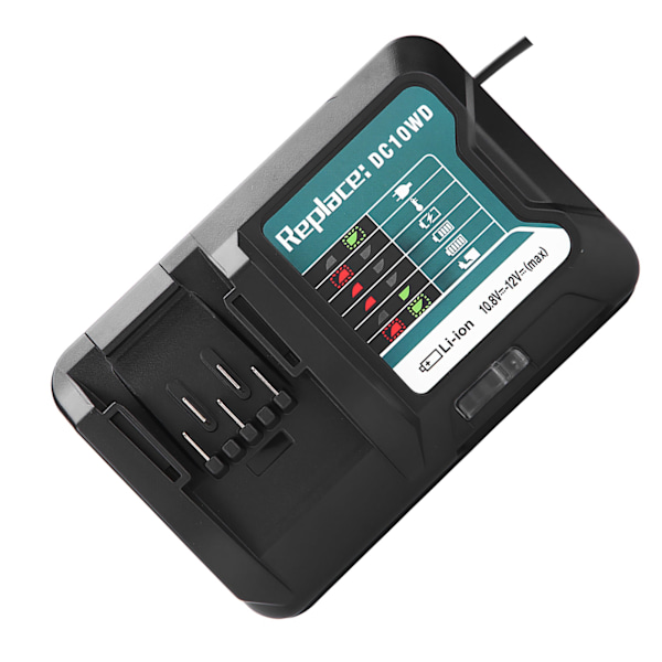 Hurtig Lithium Batterilader til 10.8V 12V Makita DC10WD/BL1015