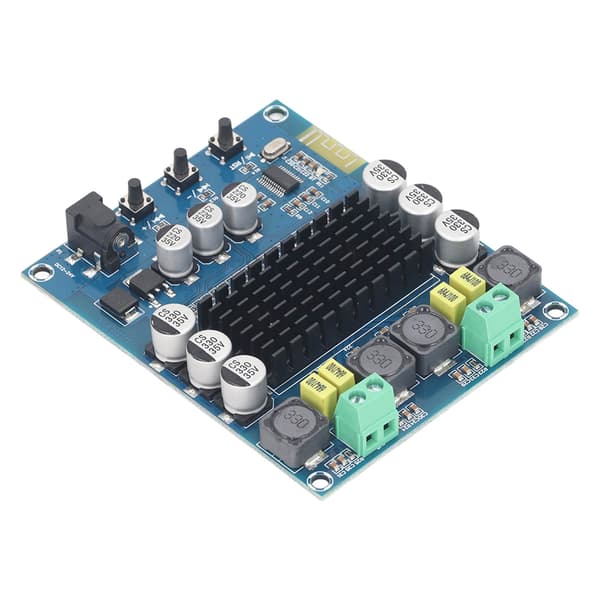 120W Dual Channel Bluetooth Digital Effektforstærker Board til Bilhøjttalere