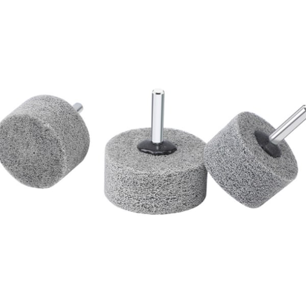 10 stk 6 mm skaft fiber slipehode non-woven hjul nylon slipehode (25mm*6mm),