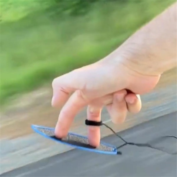 Mini Fingertop Surfboard Creative Finger Skateboard Red