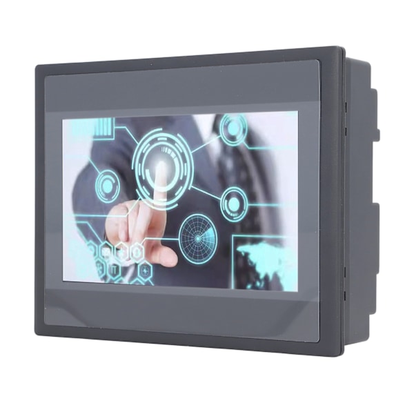 7 tommer TFT LCD HMI Touch Screen 12 Input 8 Output PLC Display Panel til FX3U 20 40 48MRT DC4V 1A