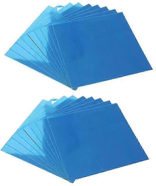 Spejlfliser Selvklæbende 15x15cm 18 Stykker Dekorative Vægspejle - JA