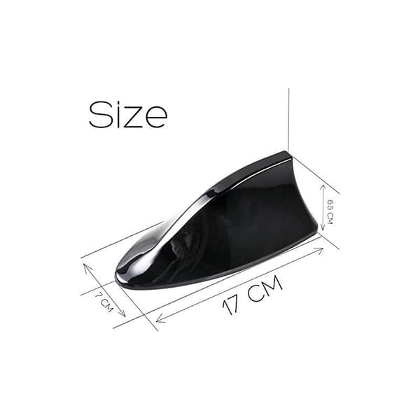 Universell haifinneantenne for biltak (grå)