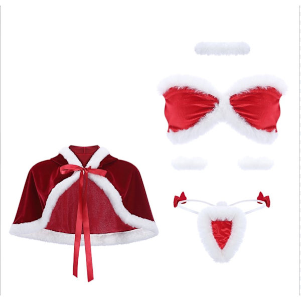 Seksikäs Velvet Bunny Cosplay set style1