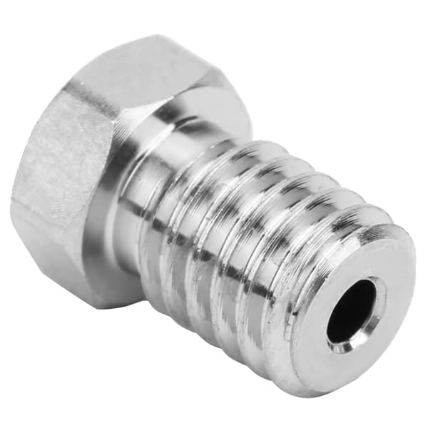 0,4 mm 3D-skriverdyse messing nikkelbelagt erstatning
