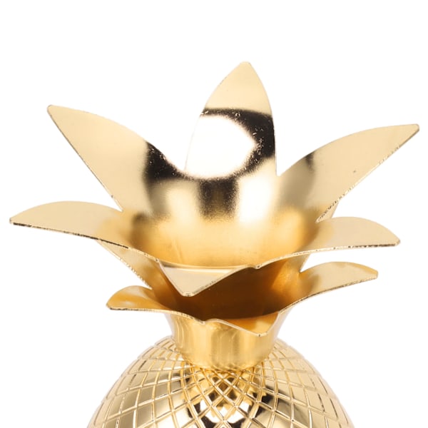Ananasformet 500ml Cocktailshaker i Rustfritt Stål med Polert Finish for Hjemmebarer i Gull