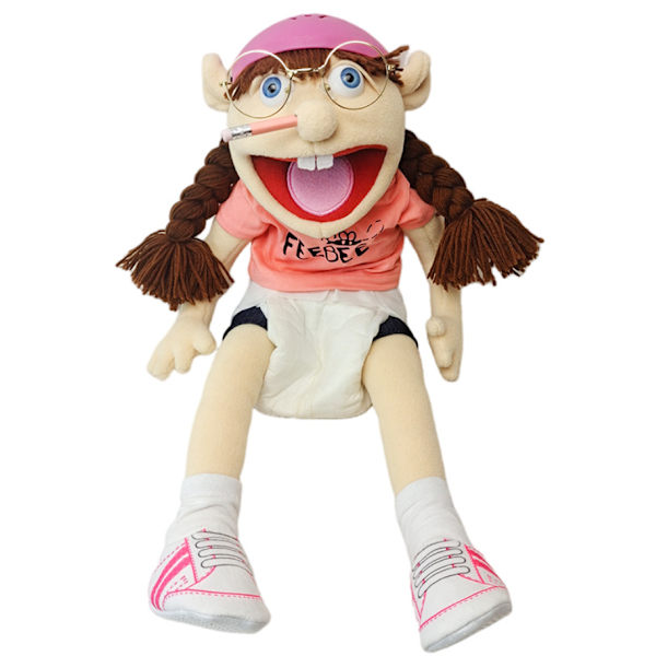 58 cm Phoebe Hat Hand Puppet Game Fyllda docka Barngåvor Phoebe