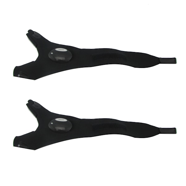 LED Fingerløse Handsker Polyester Holdbare Natfiskeri Camping Lys Handsker