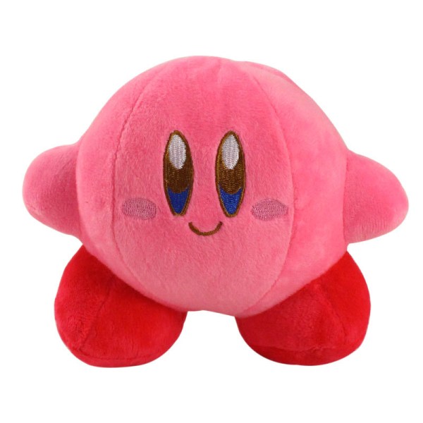Anime spil Kirby Plys udstoppet legetøj Blød dukke Børn nytår fødselsdag Gi pink closed eyes