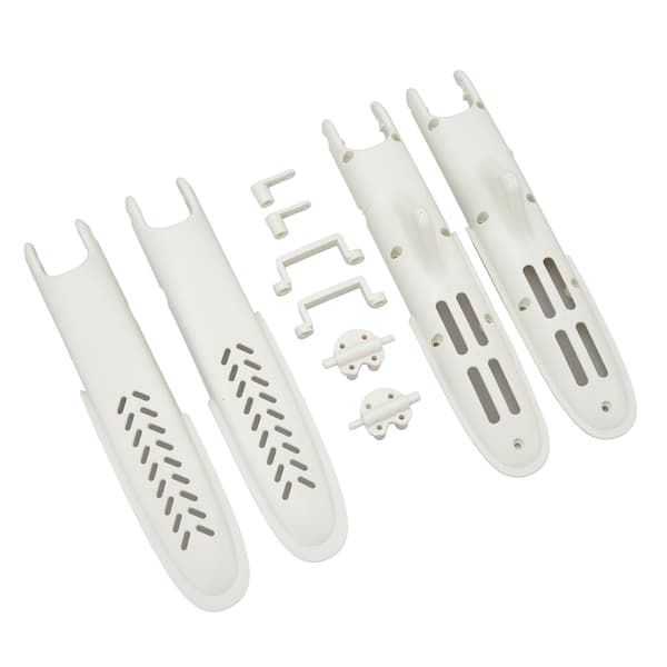 Motor Base Bracket Group Shell Modtagerhus til Wltoys XK X450 RC Fly Reservedele Hvid