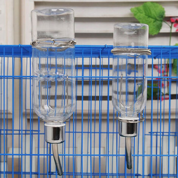 Kääpiökanipullo, Automaattinen kanin juoma, muovinen marsupullo Hamsteripullo 180ml 2kpl Valkoinen