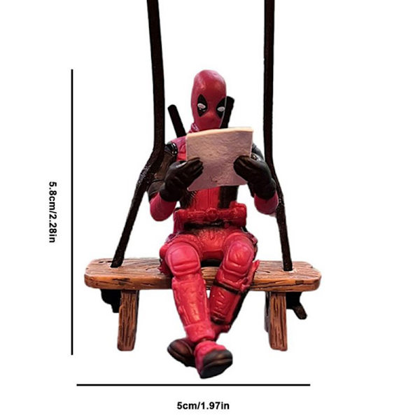 ilinredning Figur Deadpool Center Console akifrån Refreshing lemon flavor