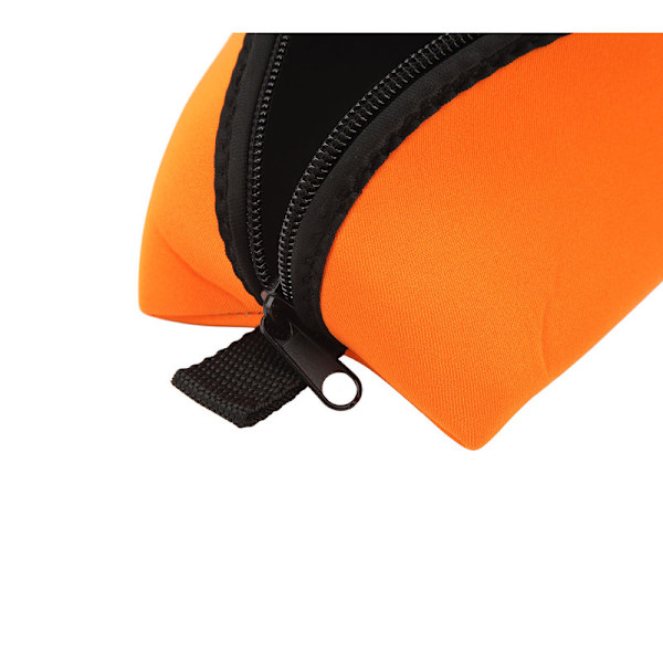 Kannettava sukellussäilytyslaukku suojalaseilla ja suojalaseilla (oranssi)
