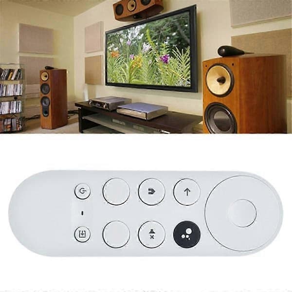 2 stk. erstatningsfjernkontroll for 2020 Google TV 4K Bluetooth Stemmestyring G9N9N[ht]