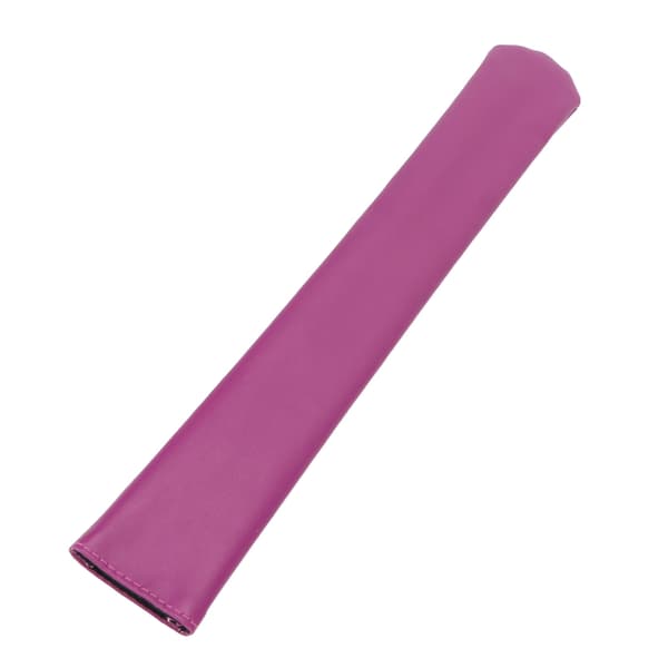 Golf Alignment Stick Holder Cover PU Lær Golf Alignment Stick Headcover for Golf Alignment Stick Lilla 33.5cm