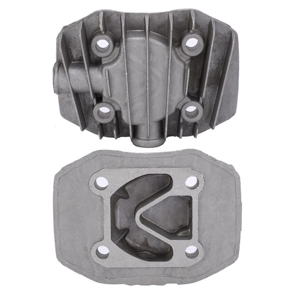 Aluminium Køledele til 2 Luftkompressor Cylinderhoved 48mm x 62mm