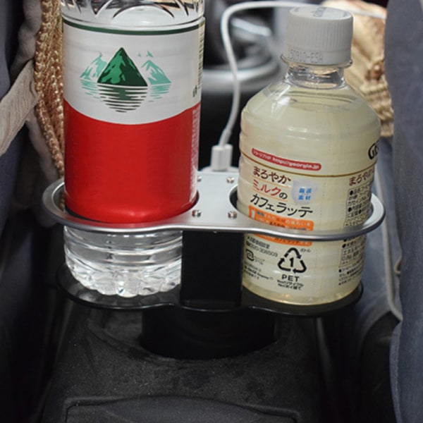 Universal Dubbelhål Bil Mugghållare Drycker Support Automotive