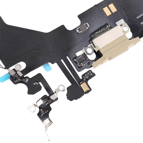 For iPhone 14 Pro Max ladeport flexkabel Gold