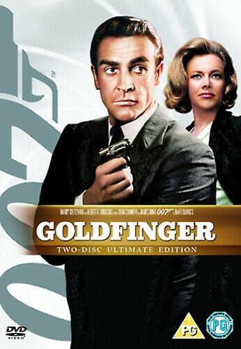 Goldfinger (2008) Sean Connery Hamilton (DIR) sertifisert PG 2 disker - Region 2 DVD DVD