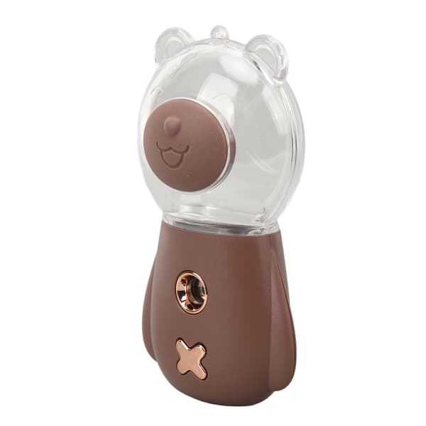 Sød Bjørneform 300ML Nano Mist Sprayer USB Luftfugter Ansigtsfugter med Timer Brun