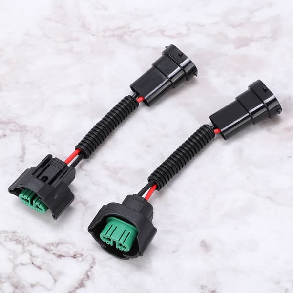 2 stk. H11 Sokkeladapter Ledningsnett for Bilfrontlykter