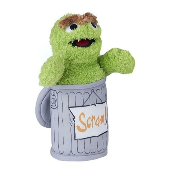 Oscar The Grouch Plyslegetøj A